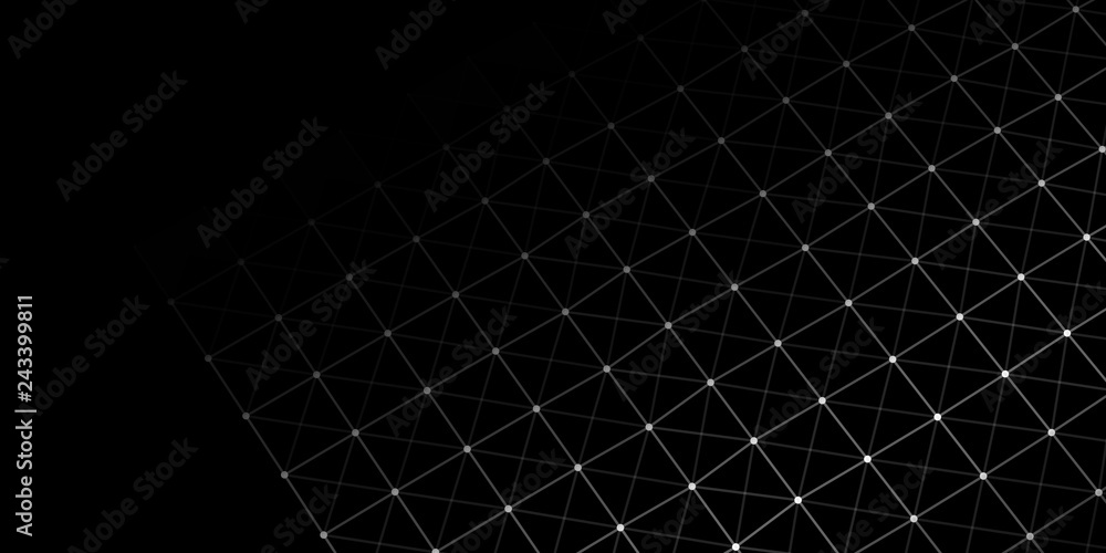 Poster abstract technology background. science background. big data. background vector. plexus effect. netw