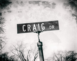Craig Name Street Sign