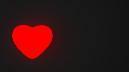 Artwork Background Valentin day - 3d 3d rendering