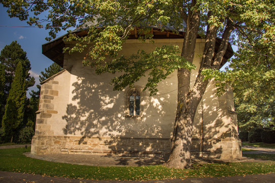 Bogdana Monastery,Romania,Suceava, Radauti,2017,inner  yard