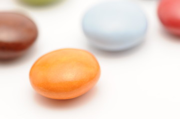 カラフルなチョコ