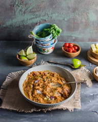Paav Bhaji. Street food of Maharashtra.