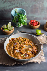 Paav Bhaji. Street food of Maharashtra.