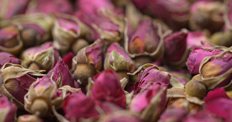 Herbal rose tea
