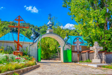 entrance to the church yard