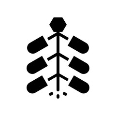 Firecracker vector, Chinese New Year related solid style icon