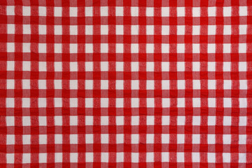 Checkered Tablecloth Abstract