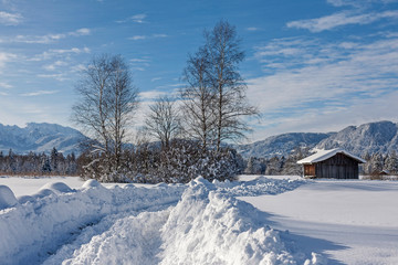 Winter im Isarwinkel