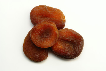 Stack of Sundried Apricots