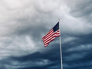 american flag of united states of america