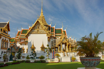 Fototapeta premium Buddhist temples in Bangkok, Thailand