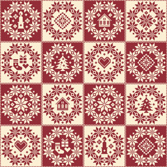 ノルディック柄,