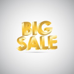 Big Sale Vector Template Design Illustration