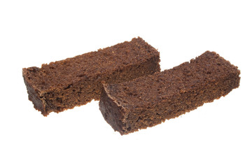 bread isolated on white background