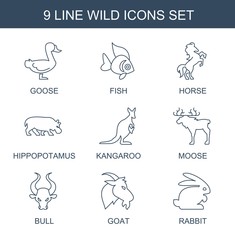 9 wild icons