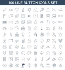 100 button icons