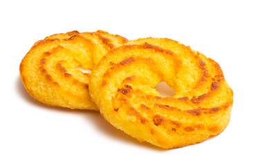 coconut cookies isolated