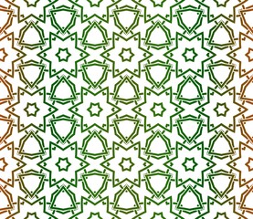 Seamless pattern For Scrapbook. Stylish Fashion Design Background. Vector illustration. Green, brown color