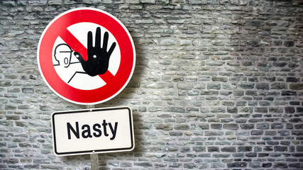 Sign 389 - Nasty