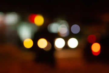Fototapeta premium Cityscape bokeh