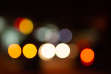 Cityscape bokeh