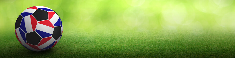 Obraz premium France ball background