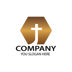 Obraz premium logo hexo church