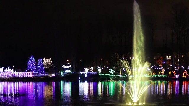 The "Lights at Lafarge" Lake event is a yearly outdoor light installation around the Lafarge Lake in Coquitlam, British Columbia Canada. It takes place from mid. November to mid January every year.