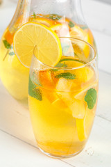 Citrus lemonade,summer drink.