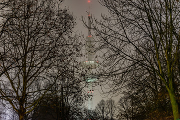 Telemichel Hamburg in the fog