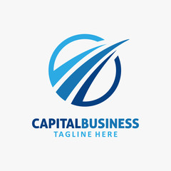 Financial business logo design