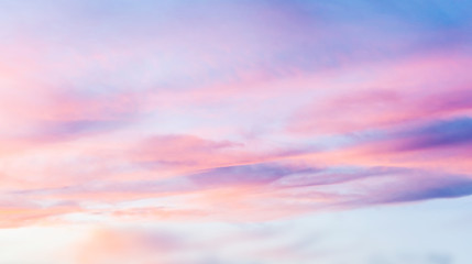 Romantic sky