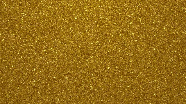 Golden glimmered seamless loop abstract motion background