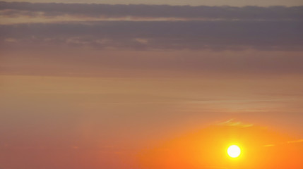 Romantic sky