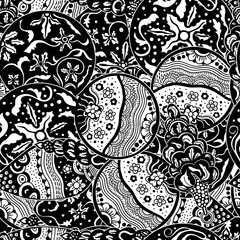 Cartoon cute doodles hand drawn