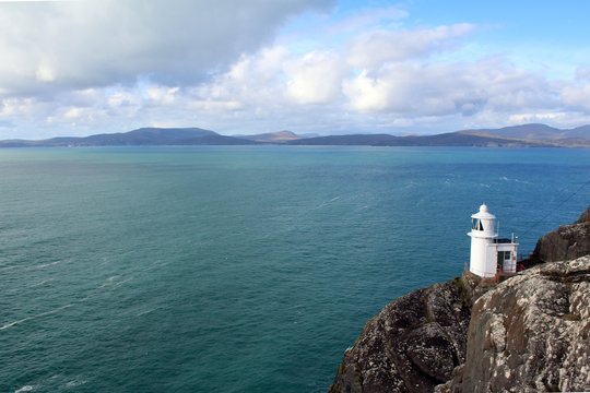 Lighthouse on the Sheeps Head west cork Ireland 