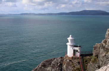 Fototapeta na wymiar Lighthouse on the Sheeps Head west cork Ireland 