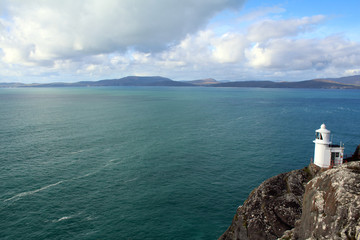 Cliffs overlooking the Atlantic ocean west Cork Ireland