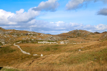 Rolling Green Hills of the Sheeps head Mountain West Cork Ireland