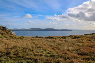 Rolling Green Hills of the Sheeps head Mountain West Cork Ireland