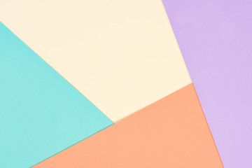 abstract modern yellow, blue, purple and orange background with copy space