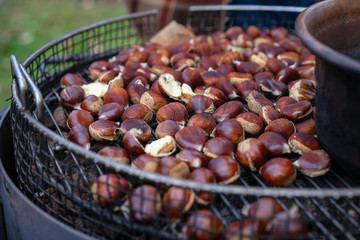 Freshly Roasting Chestnuts 