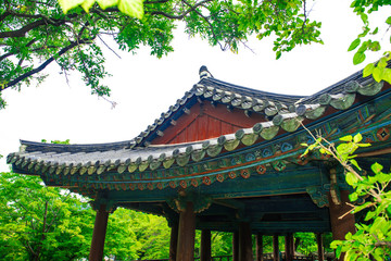 한국의 문화유산 동양 문화 풍경 백그라운드