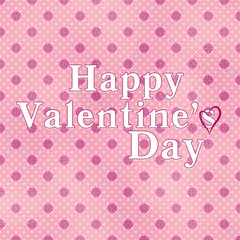 Valentine's day. Lettering on red background-4