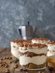 Italian dessert tiramisu