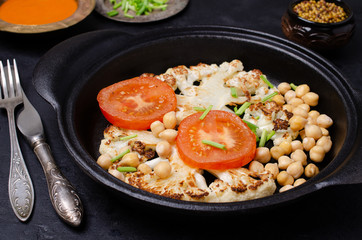 Roast cauliflower steak