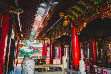 Fototapeta na wymiar Sanfeng Temple, Kaohsiung, Taiwan