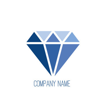 diamond logo design for your company 
