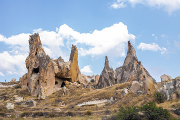 Fototapeta premium cappadocia at home in the mountains