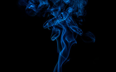 Obraz premium Smoke incense still photography